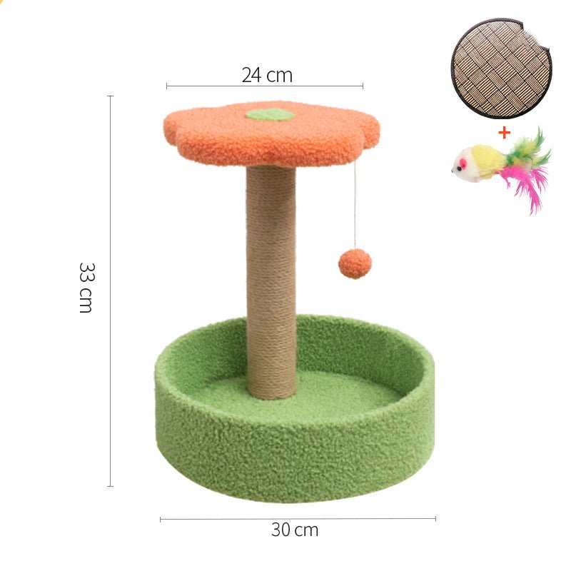 Cat Scratcher with Sisal Winding and Hemp Surface